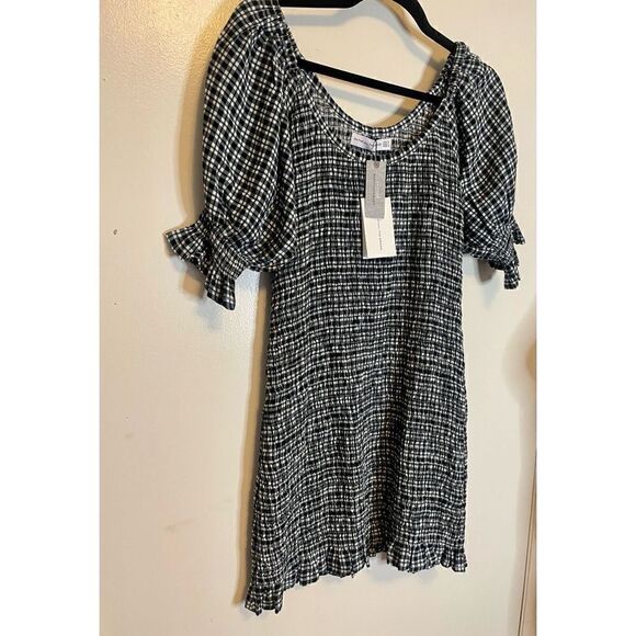 NWT Anthropology Faithfull the Brand Milia Smocked Mini Dress size MP - Picture 10 of 12